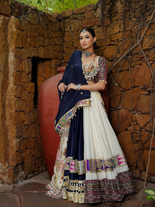 Exclusive Navratri Mirror Work Lehenga Choli