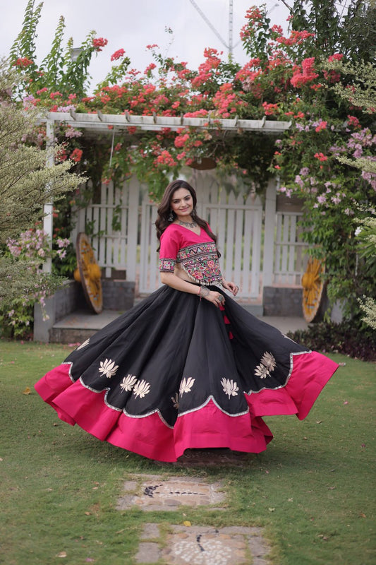 Virasat Designer Silk Lehenga Set