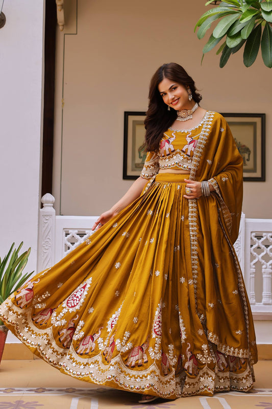 Festive Wear Lehenga Choli Set