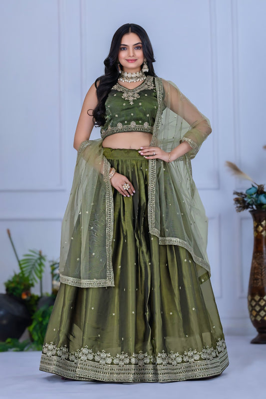 Heavy Jimmy Choo Embroidered Ready to Wear Lehenga Set