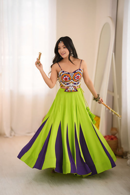Navratri Designer Lehenga Choli Heavy Gota Patti Work