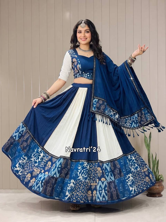 Lehenga Choli Set designed for Raas Night.