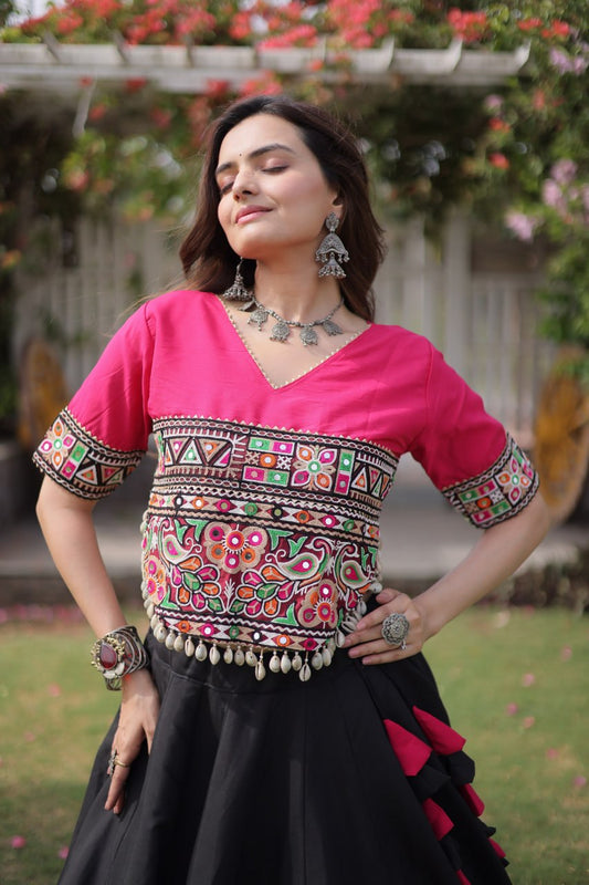 Virasat Designer Silk Lehenga Set