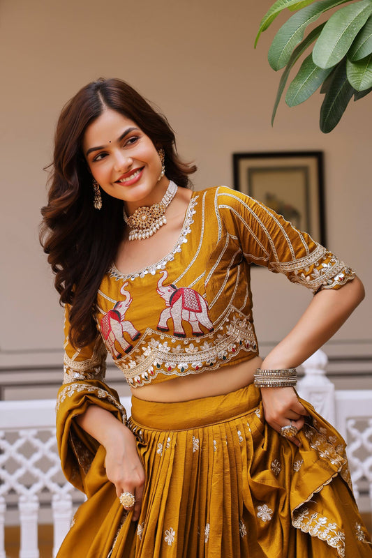 Festive Wear Lehenga Choli Set